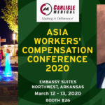 Carlisle Medical will be exhibiting at the ASIA Workers' Compensation Conference 2020