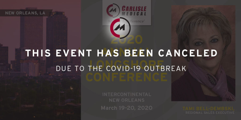 Carlisle Medical will be attending the 2020 Annual Longshore Conference