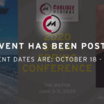 This event has been rescheduled for October 18-20, 2020